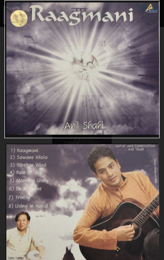 CD ANIL SHAHI RAAGMANI 2004 Nepal Folk World & Country Music Album Rare