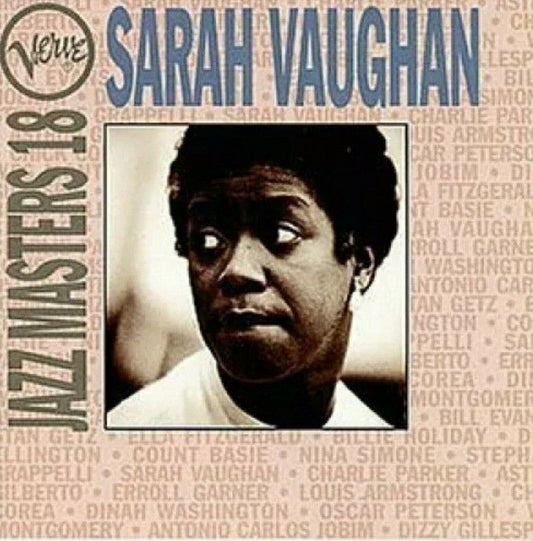 CD Jazz Masters 18 SARAH VAUGHAN Music Album Vocals  Jazz Blues Apr 1994 Verve
