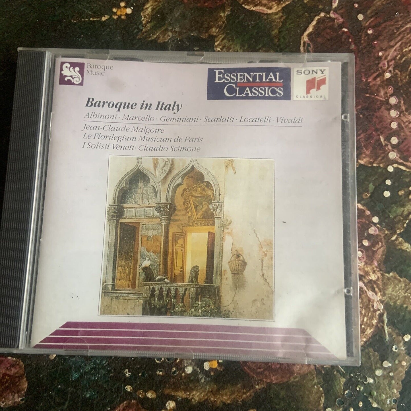 CD BAROQUE IN ITALY Essential Classics Ambient Audio Music Instrumental 1995