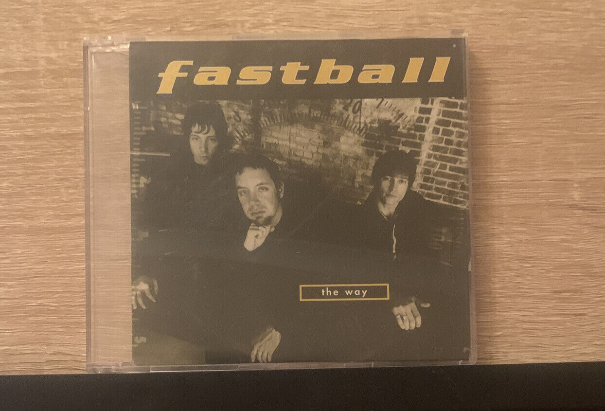 CD Single FASTBALL THE WAY Audio Music 1997 3 tracks Pop Music