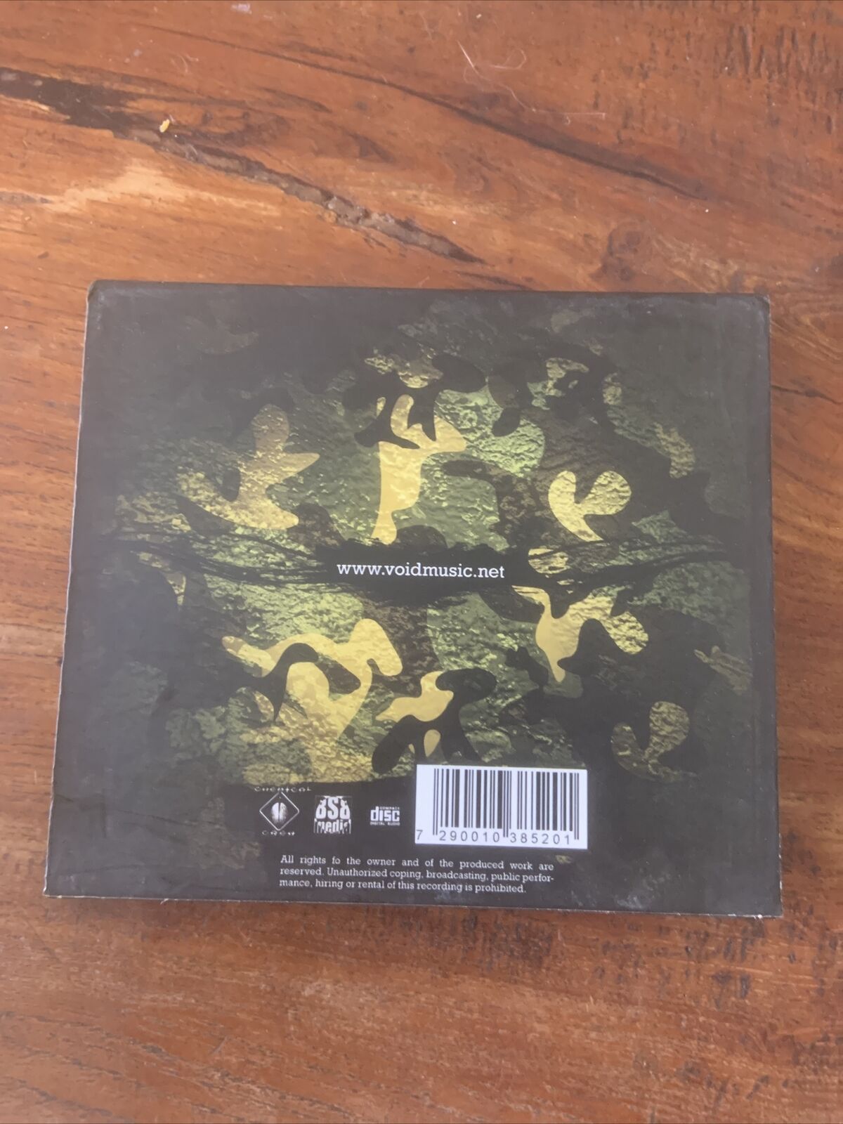 CD VOID ‎The Angry Brigade 2 Disc Music Album 2006 Electronic Rock Psy Trance