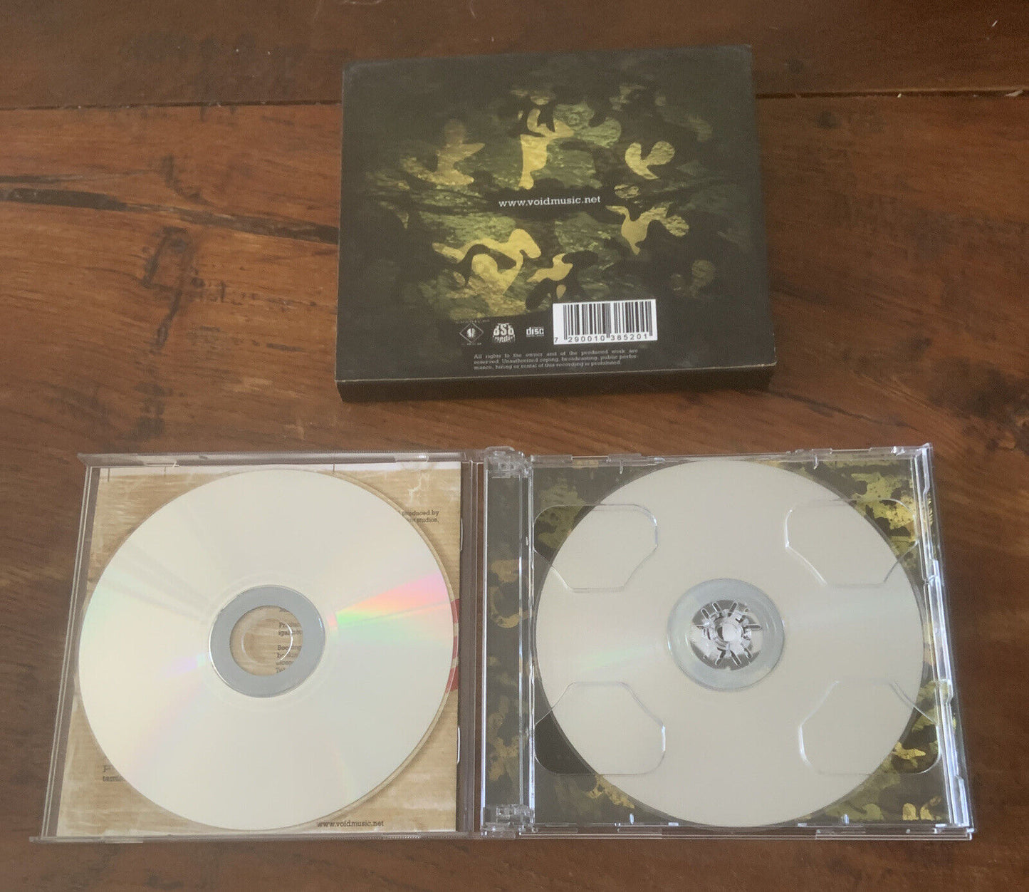 CD VOID ‎The Angry Brigade 2 Disc Music Album 2006 Electronic Rock Psy Trance