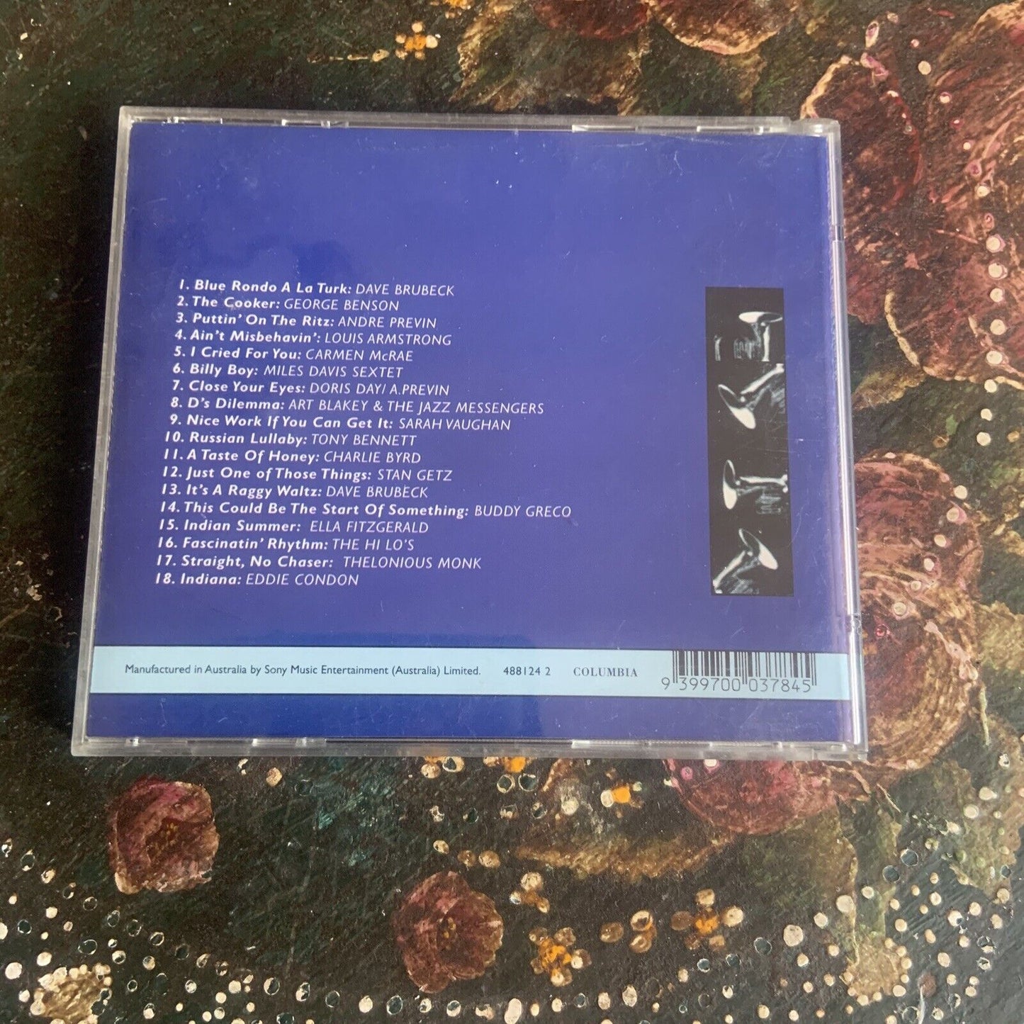 CD LOUNGE LIZARD Jazz Around Midnight Audio Music Album Ambient Sony 1997