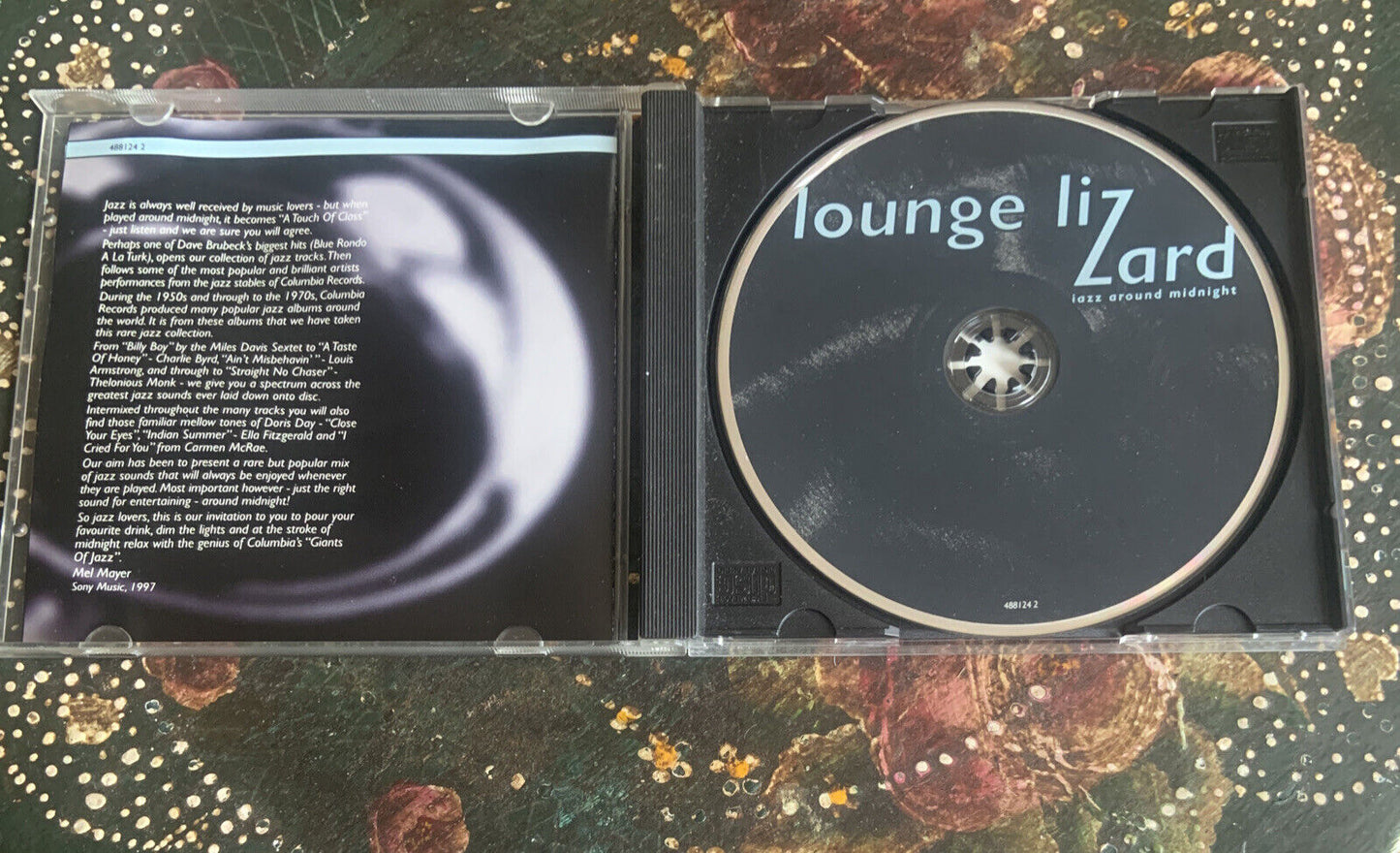 CD LOUNGE LIZARD Jazz Around Midnight Audio Music Album Ambient Sony 1997