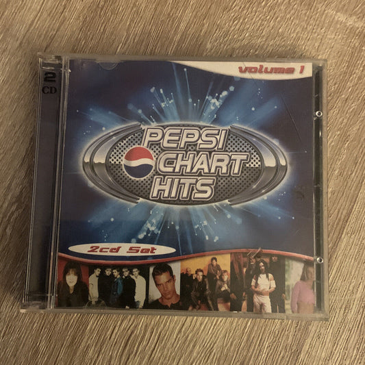 CD PEPSI Chart Hits VARIOUS ARTISTS Britney Spears Vengaboys Mel C Vol 1 2 Disc