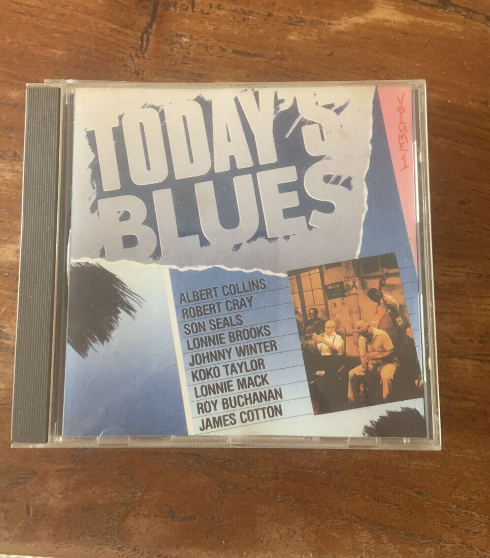 CD Various TODAYS BLUES Volume 1 Music Album 1986 Robert Cray James Cotton