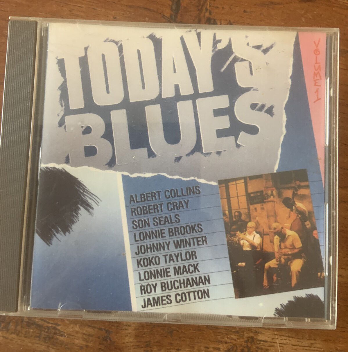CD Various TODAYS BLUES Volume 1 Music Album 1986 Robert Cray James Cotton