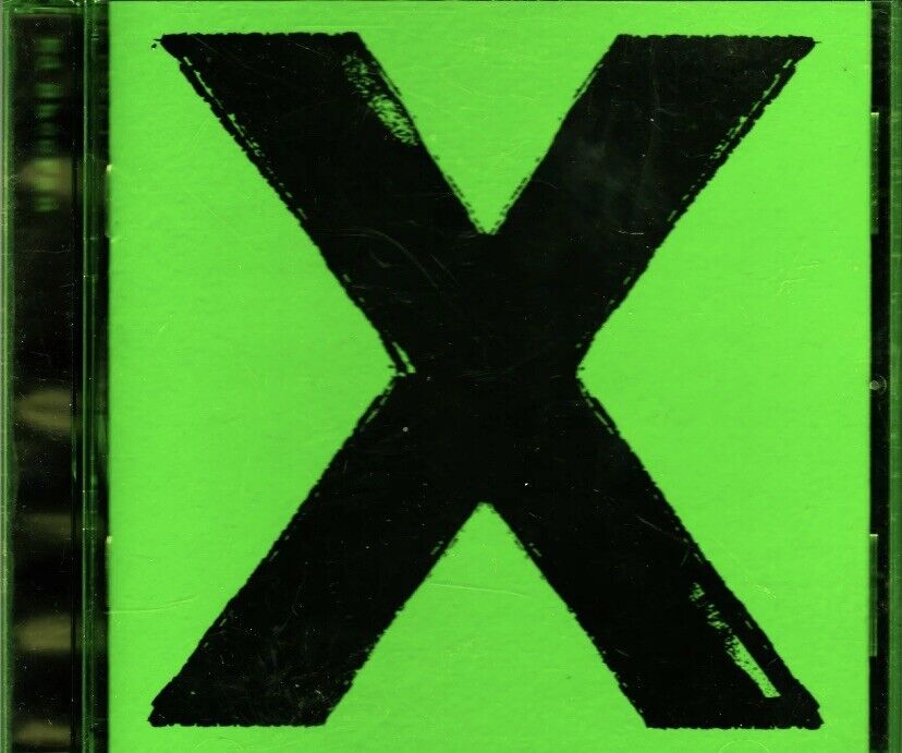 CD ED SHEERAN X Music Album Green Case