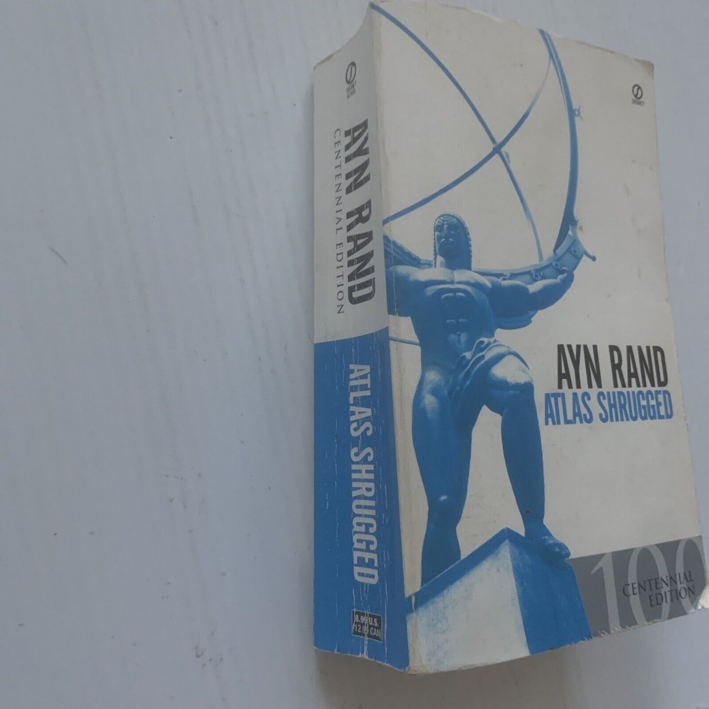 ATLAS Ayn Rand Atlas Shrugged Centennial Edition Small Thick PB