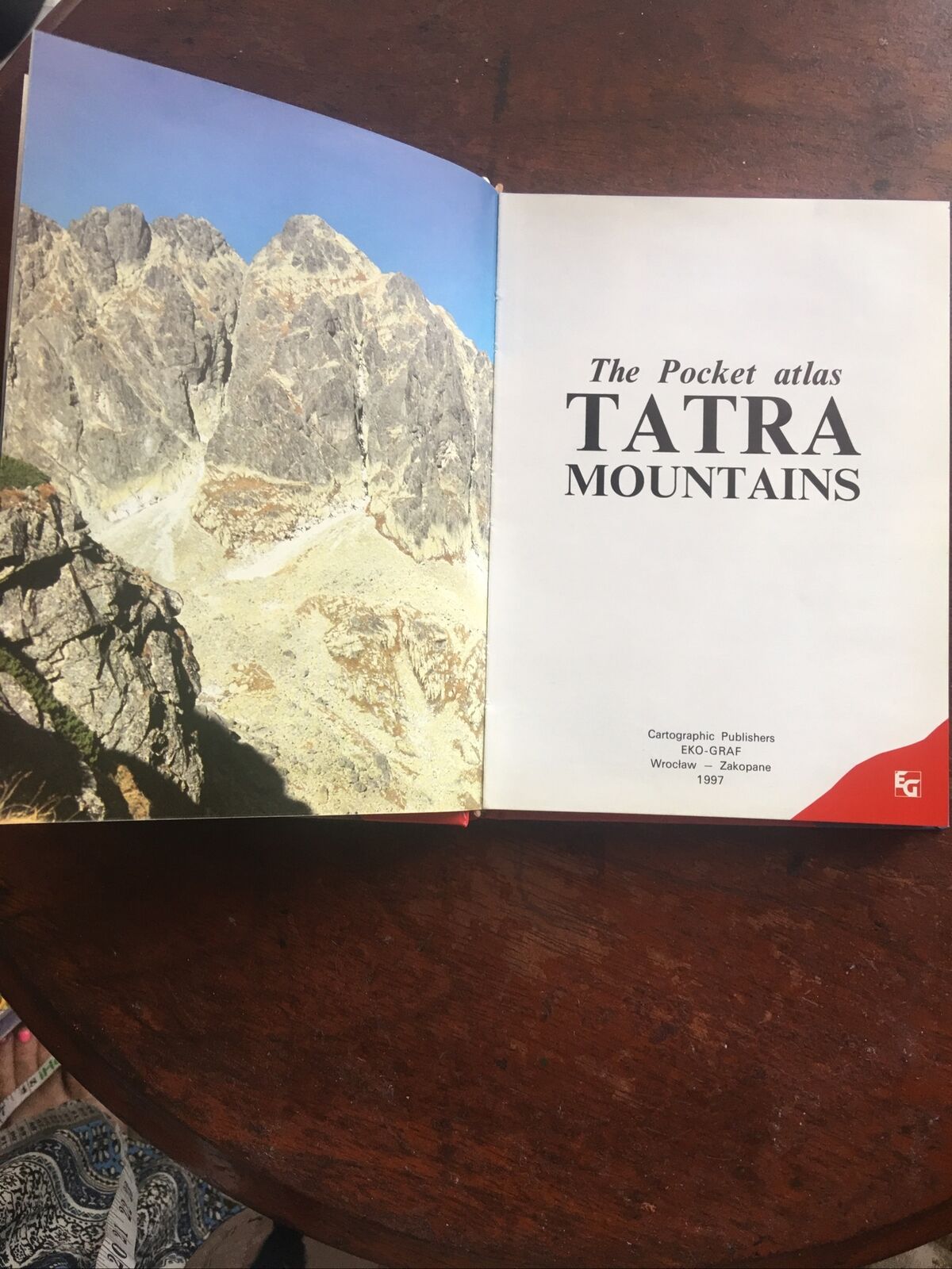 The Pocket ATLAS Of Tatra Mountains Poland 1997 Zakopane Maps