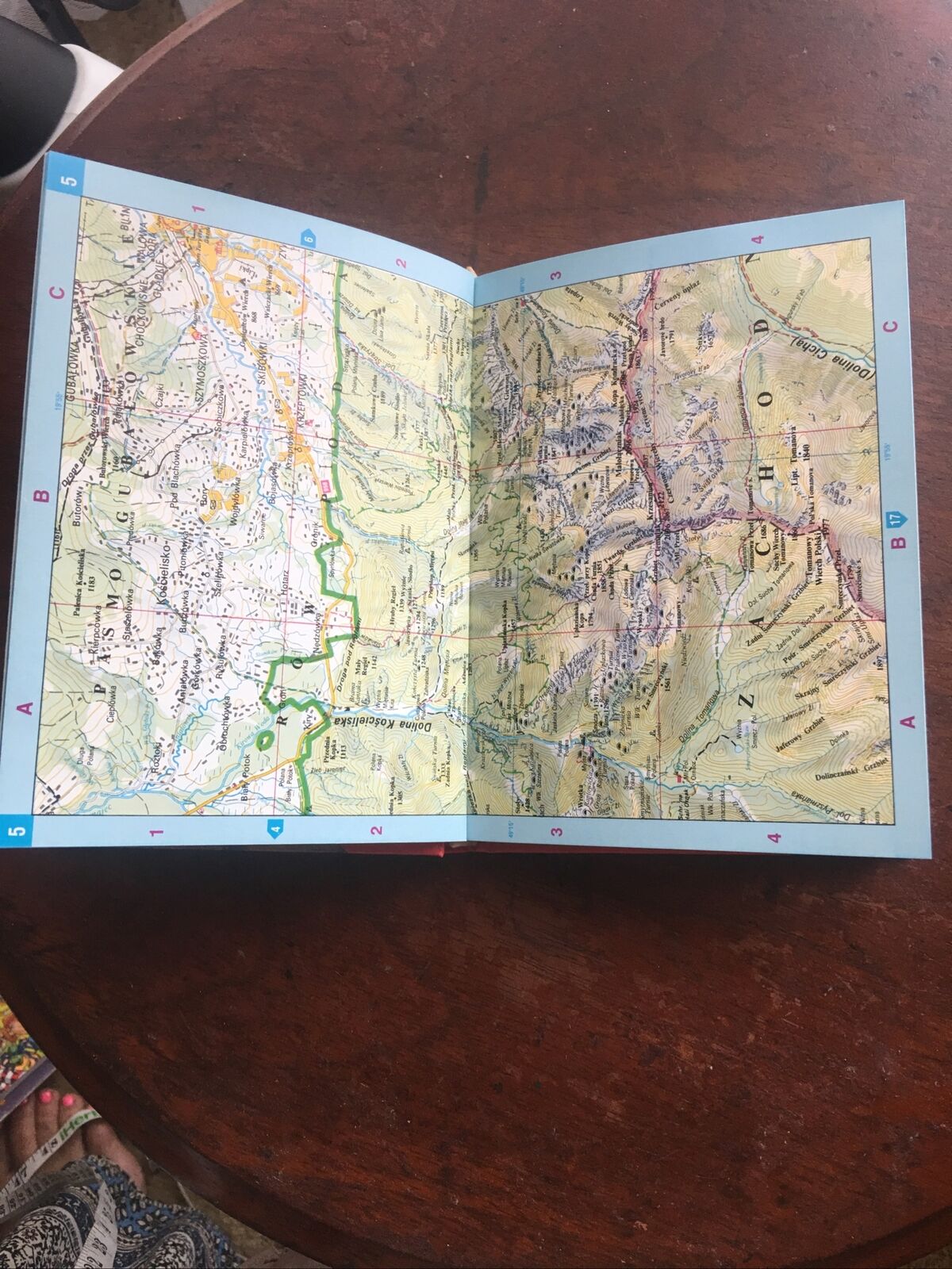 The Pocket ATLAS Of Tatra Mountains Poland 1997 Zakopane Maps