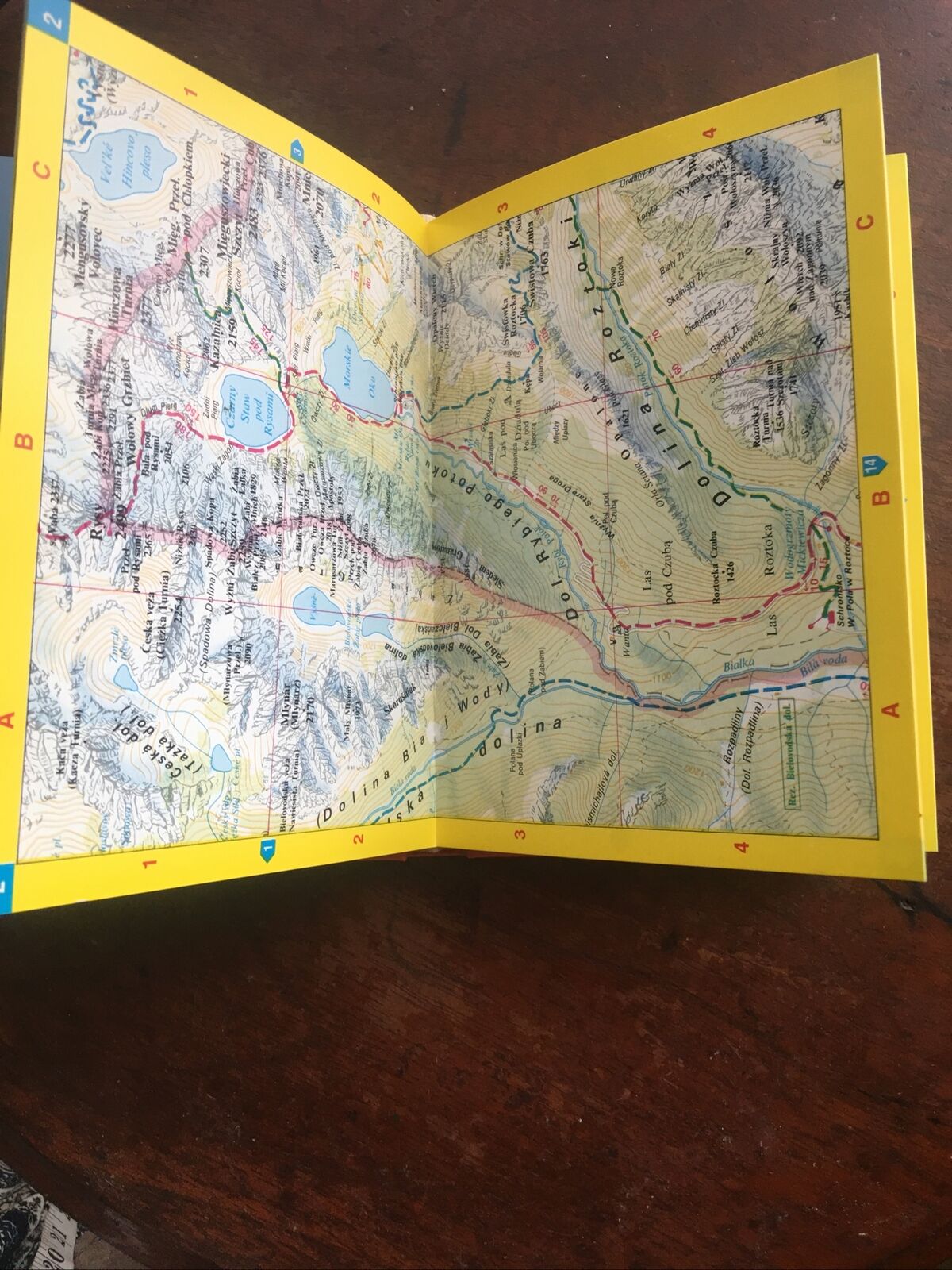 The Pocket ATLAS Of Tatra Mountains Poland 1997 Zakopane Maps