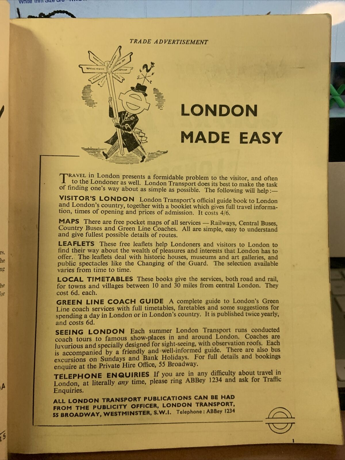 Vintage HOTELS IN THE BRITISH ISLES 1956 Touring Edition PB 368 Page Colour Maps