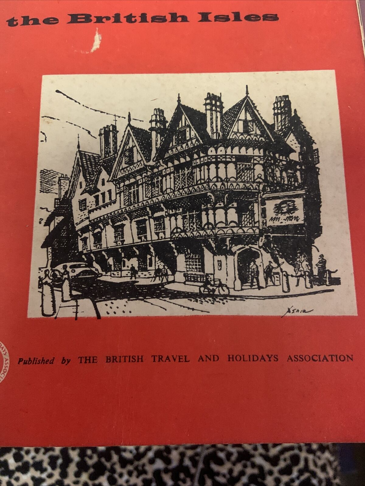 Vintage HOTELS IN THE BRITISH ISLES 1956 Touring Edition PB 368 Page Colour Maps