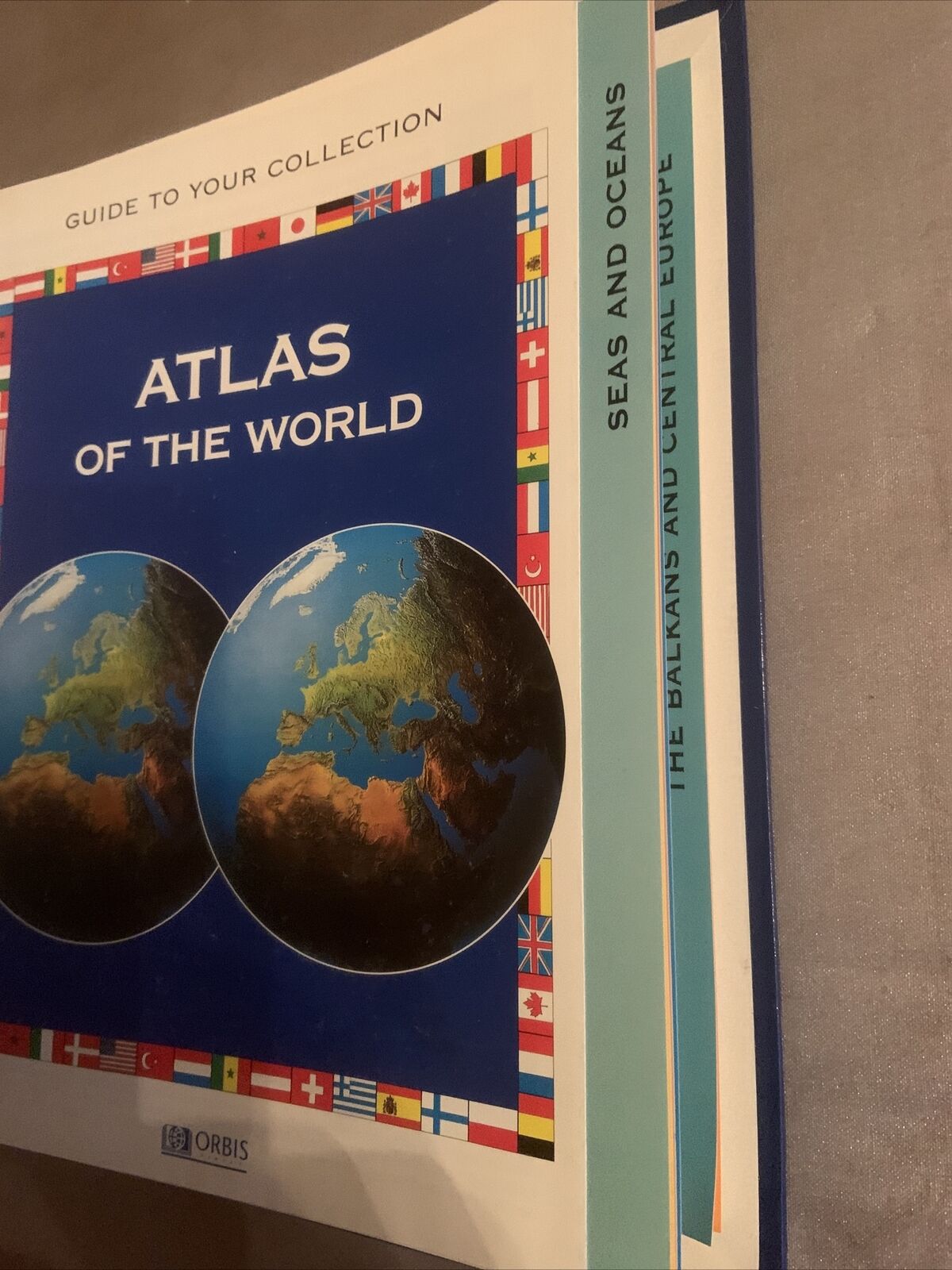 ATLAS OF THE WORLD 2 Binders 16 Chapter Fact Files Folder ORBIS Maps