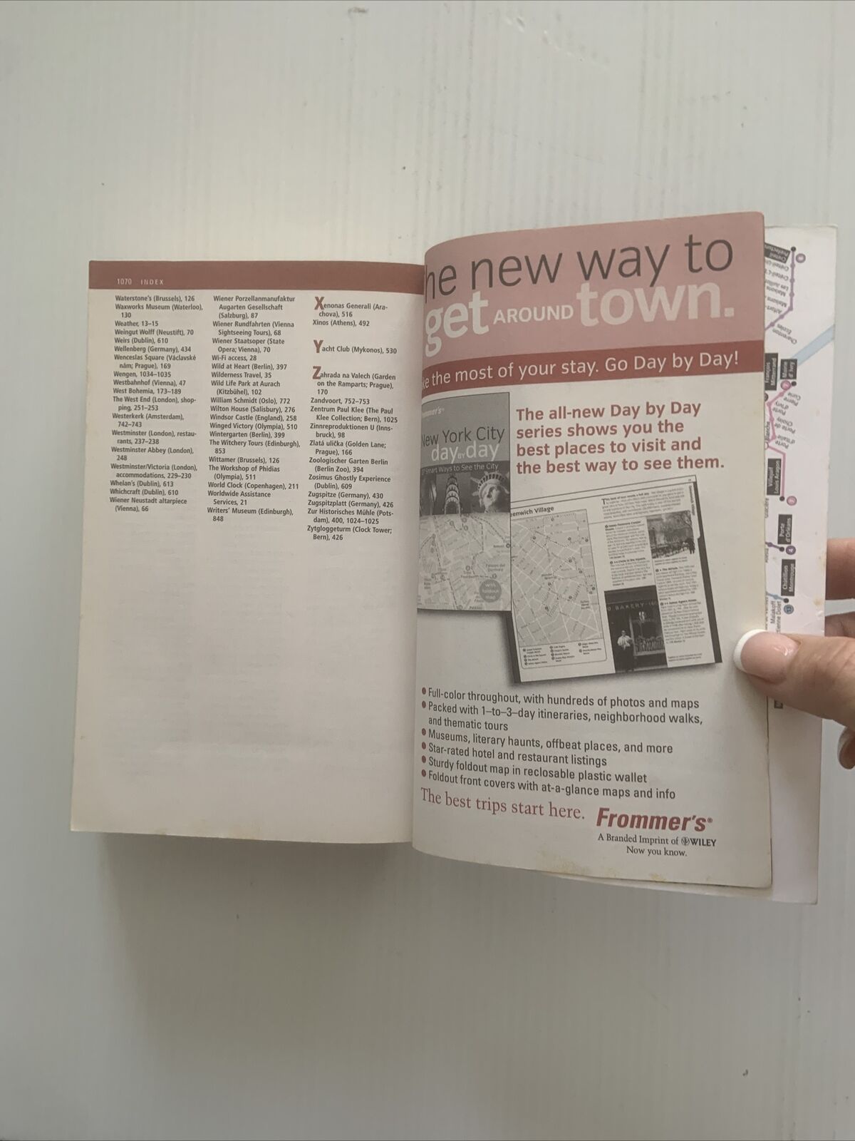 FROMMERS EUROPE COMPLETE GUIDES Darwin Porter Danforth Prince PB 10th No Map
