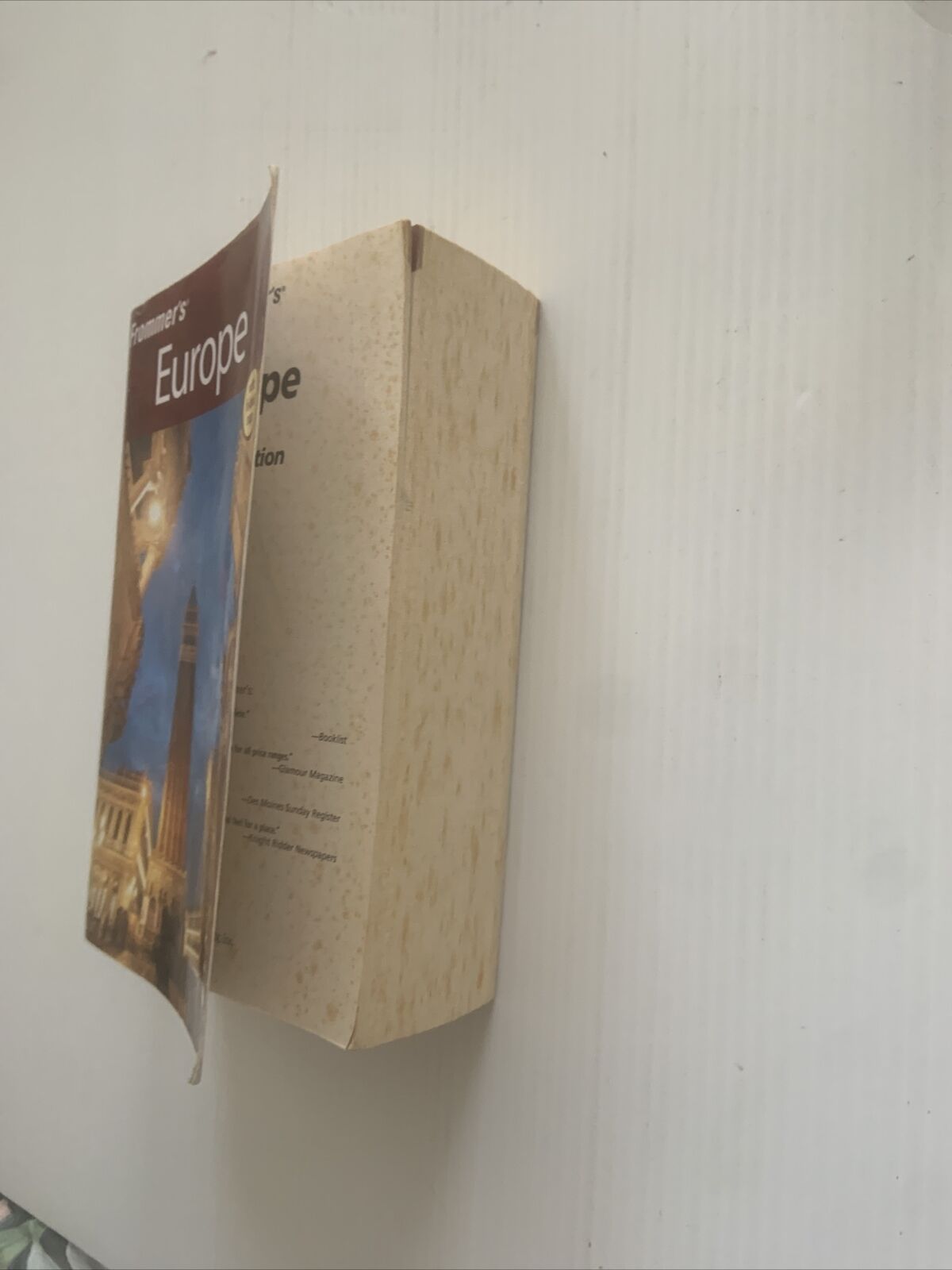 FROMMERS EUROPE COMPLETE GUIDES Darwin Porter Danforth Prince PB 10th No Map