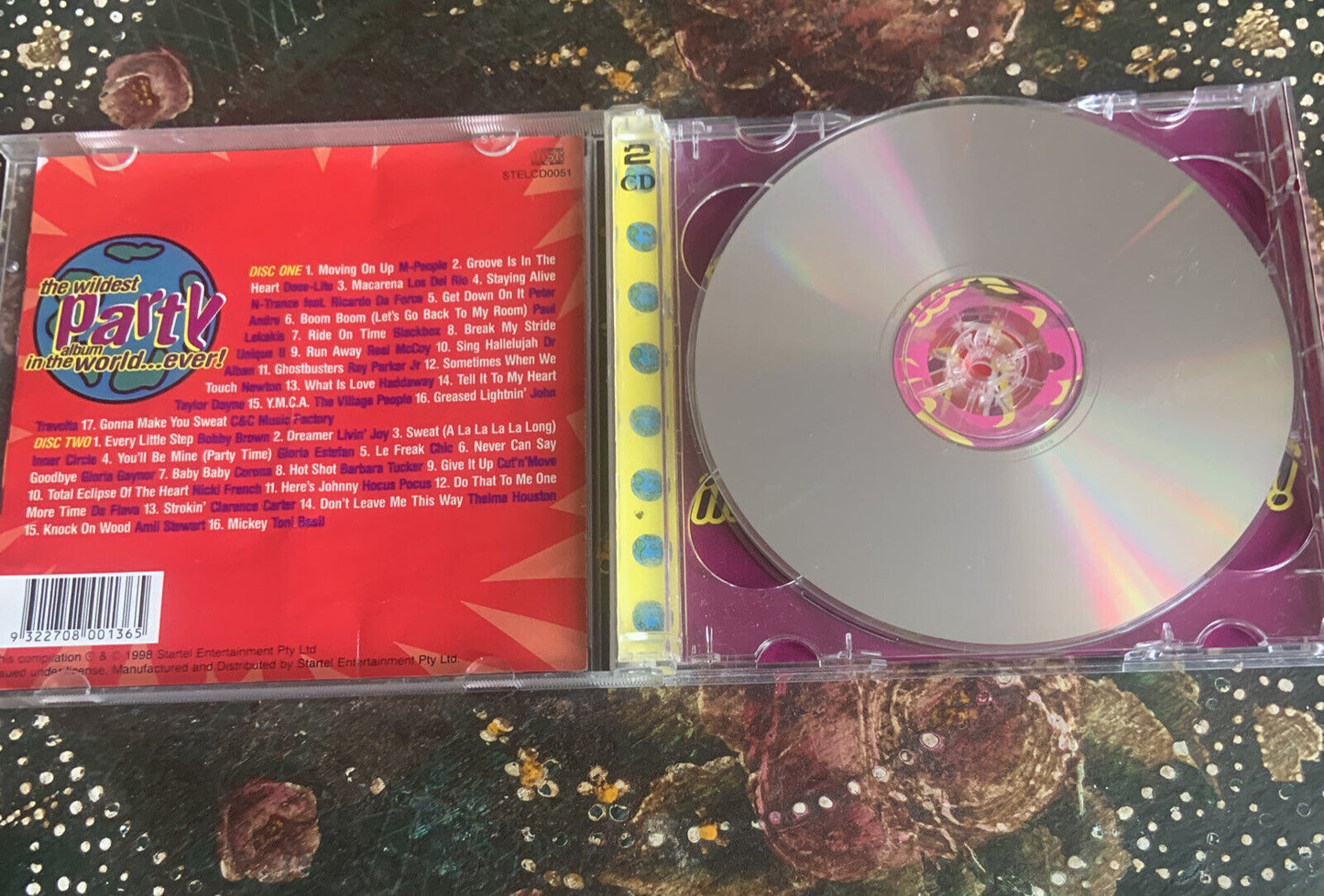 CD The Wildest Party Album In The World Ever Audio Music 30 Tracks 2 Disc Set