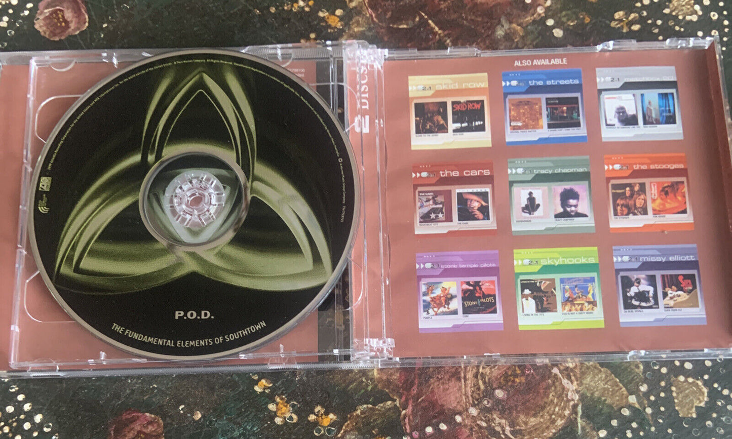 CD P.O.D. SATELLITE & The FUNDAMENTAL ELEMENTS Audio Music Album 2 Disc Set Rare