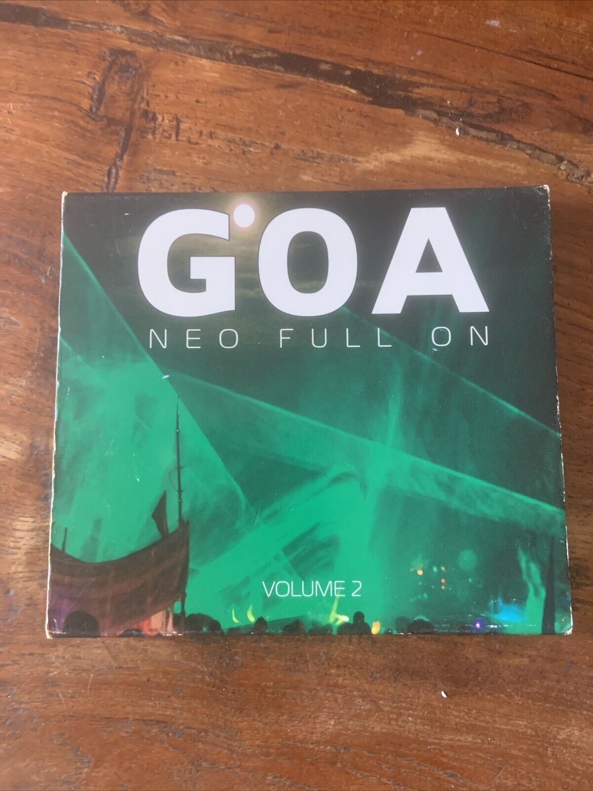 CD GOA Neo Full On Volume 2 2006 Card Sleeve Yellow Sunshine 2 Disc Set