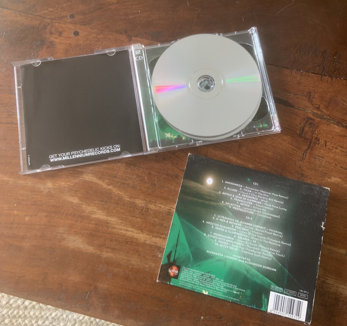 CD GOA Neo Full On Volume 2 2006 Card Sleeve Yellow Sunshine 2 Disc Set