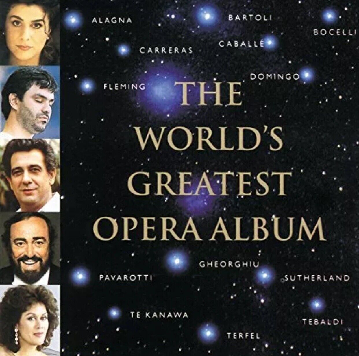 CD The Worlds Greatest Opera Show On Earth Embossed Gold Title 2 Disc Set