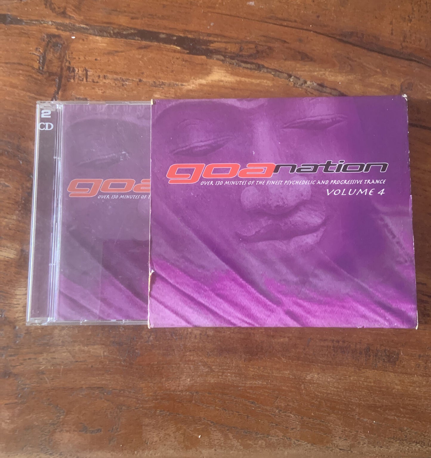 CD GOA  Nation  Volume 4 2006 Card Sleeve Yellow Sunshine Rare 2 Disc Set