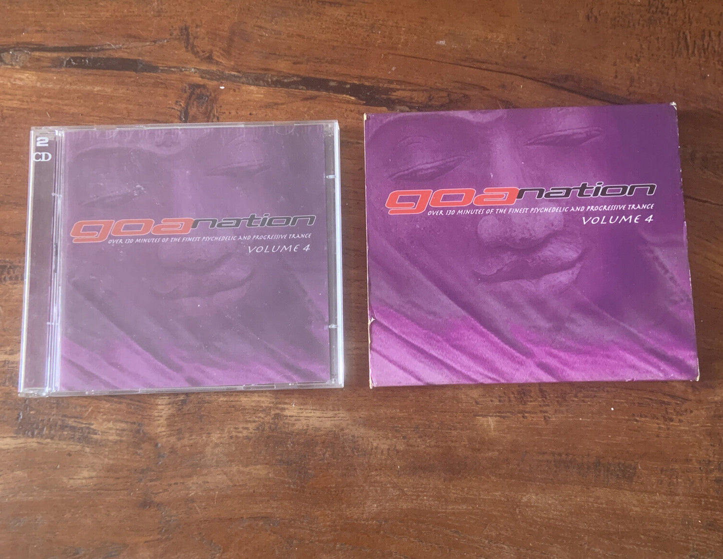 CD GOA  Nation  Volume 4 2006 Card Sleeve Yellow Sunshine Rare 2 Disc Set