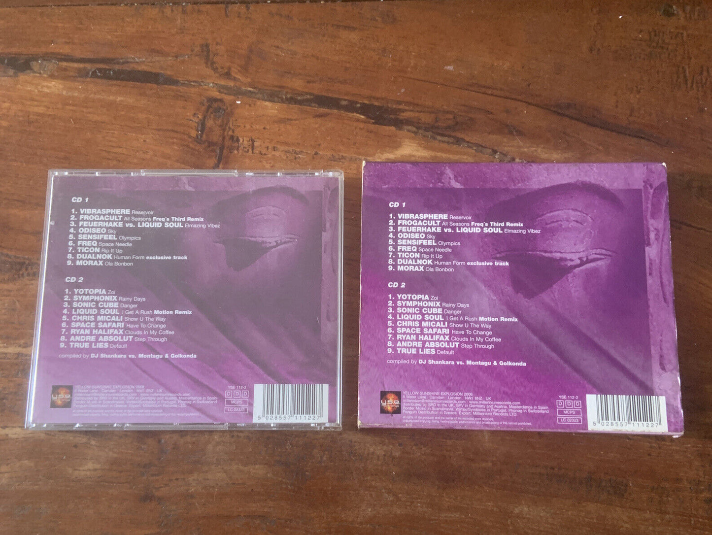 CD GOA  Nation  Volume 4 2006 Card Sleeve Yellow Sunshine Rare 2 Disc Set
