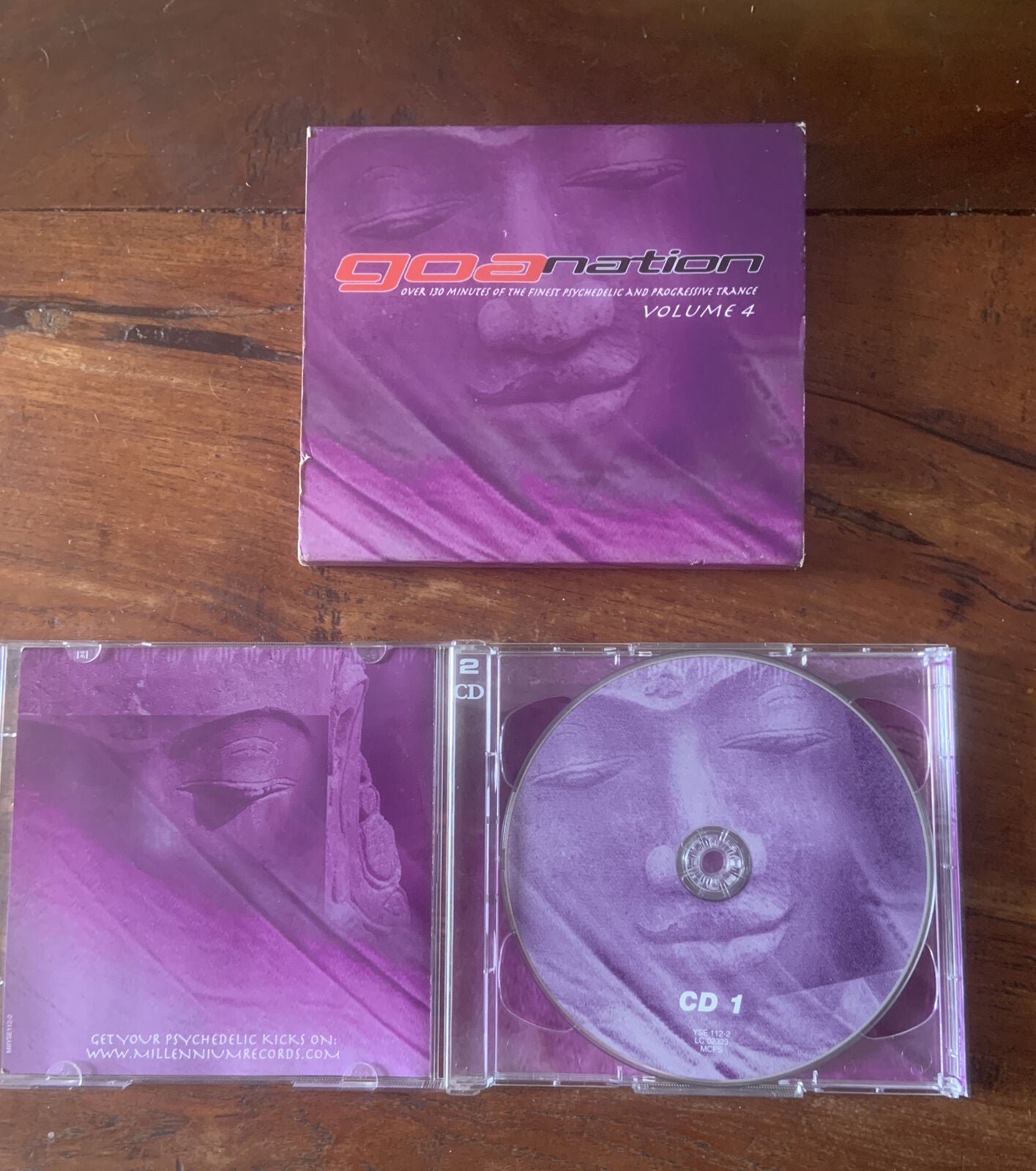 CD GOA  Nation  Volume 4 2006 Card Sleeve Yellow Sunshine Rare 2 Disc Set