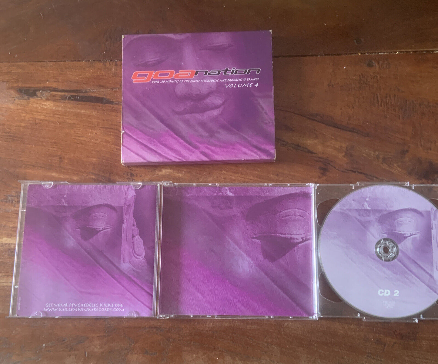 CD GOA  Nation  Volume 4 2006 Card Sleeve Yellow Sunshine Rare 2 Disc Set