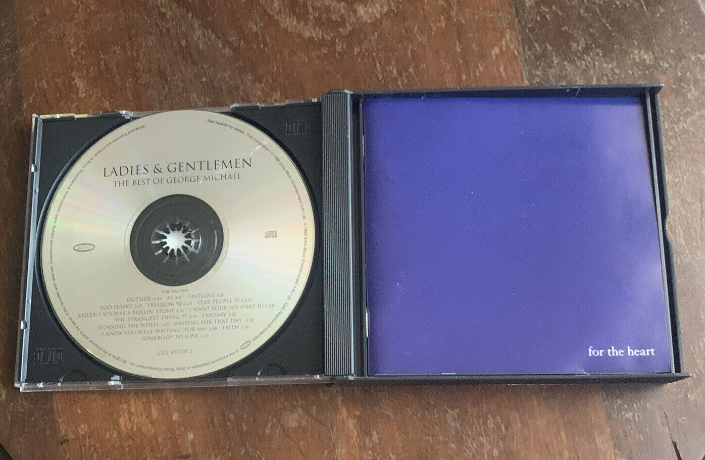 CD Ladies & Gentlemen The Best of GEORGE MICHAEL Australia 2 Disc Fat Case 1998