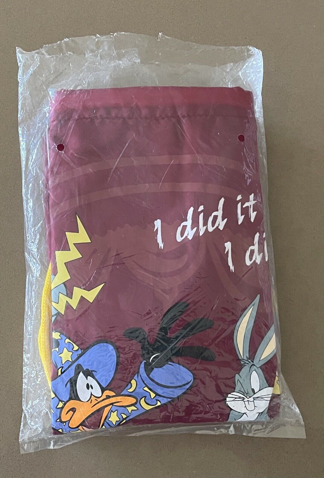 New Vintage ANSETT AUSTRALIA Kids Back Pack Activity Pack Warner Bros Theme