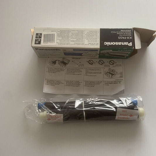 PANASONIC Replacement ink film Single Cartridge KX-FA55 Original Fax NEW