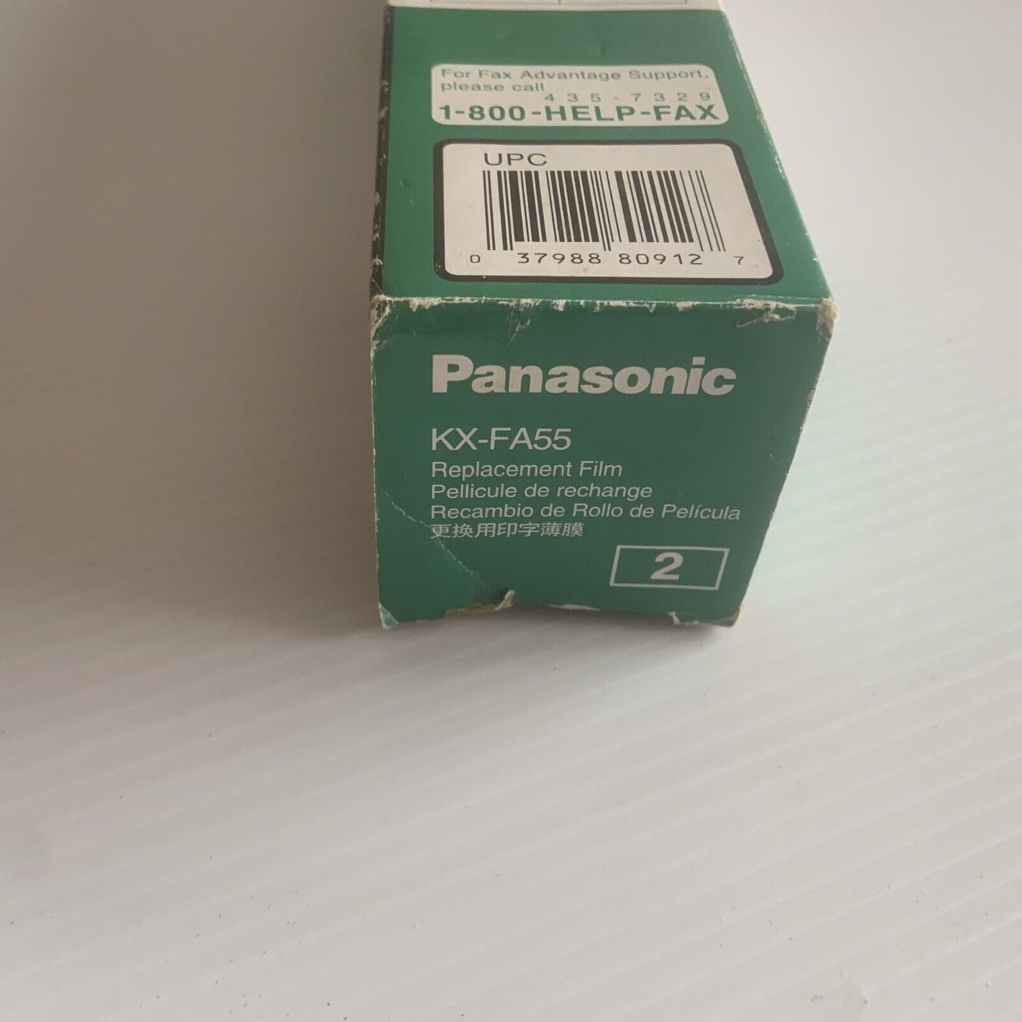 PANASONIC Replacement ink film Single Cartridge KX-FA55 Original Fax NEW
