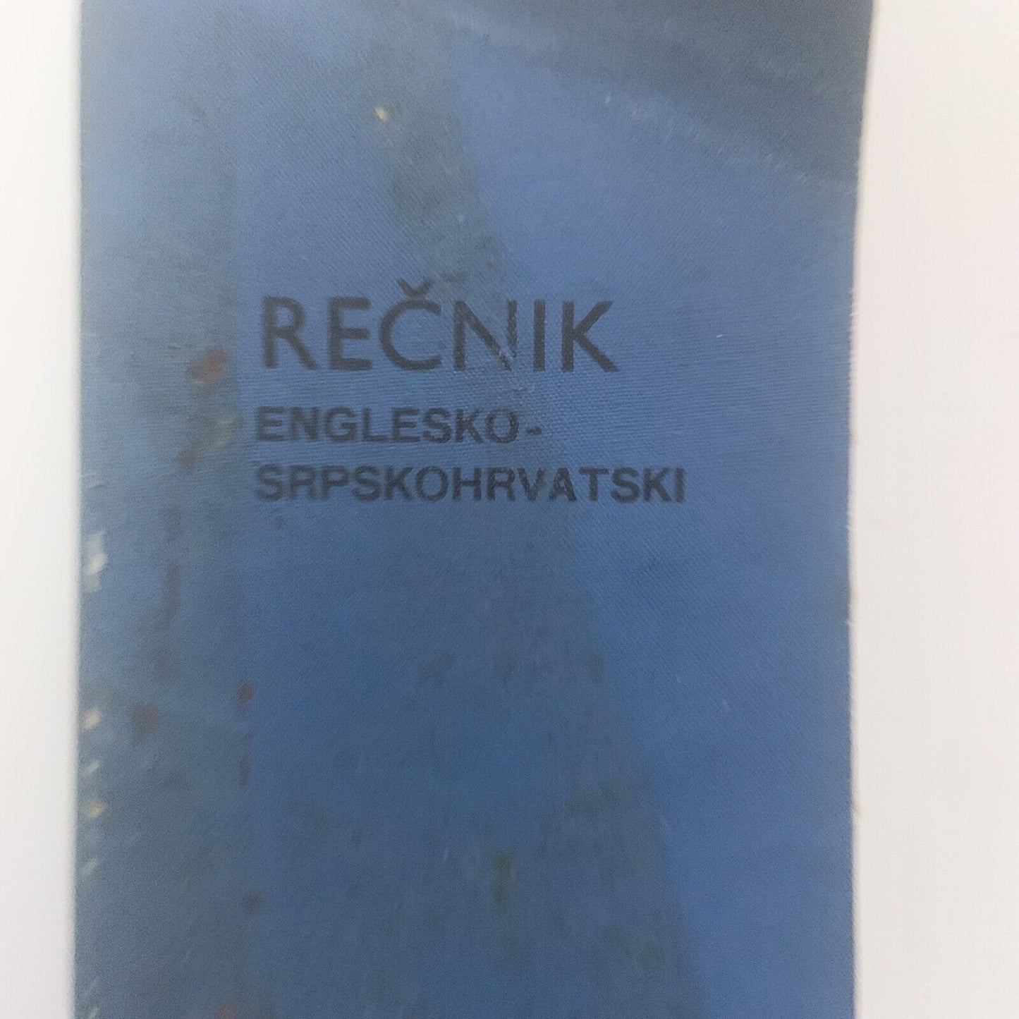 REČNIK ENGLESKU SRPSKOHRVATSKI Serbo Croatian Dictionary 1959 Pocket book Recnik