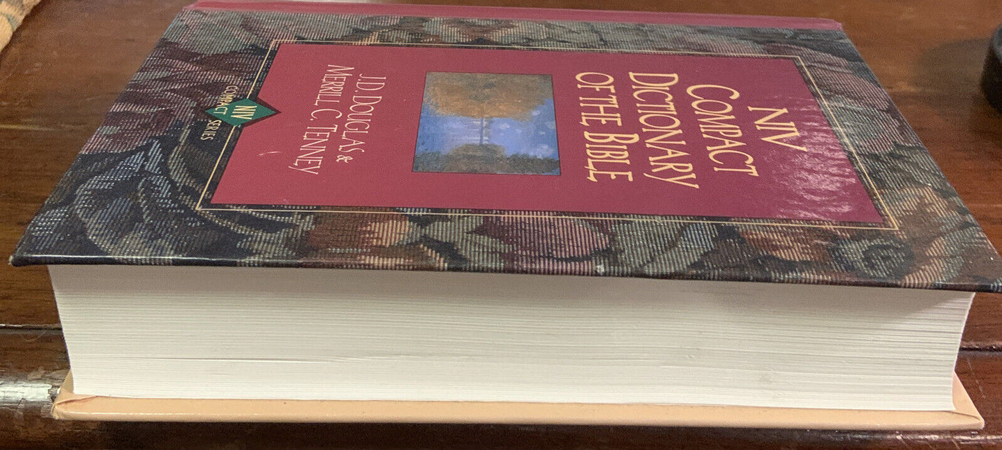 BIBLE NIV Compact DICTIONARY Of The BIBLE J D Douglas M C Tenney Gloss HC 1989