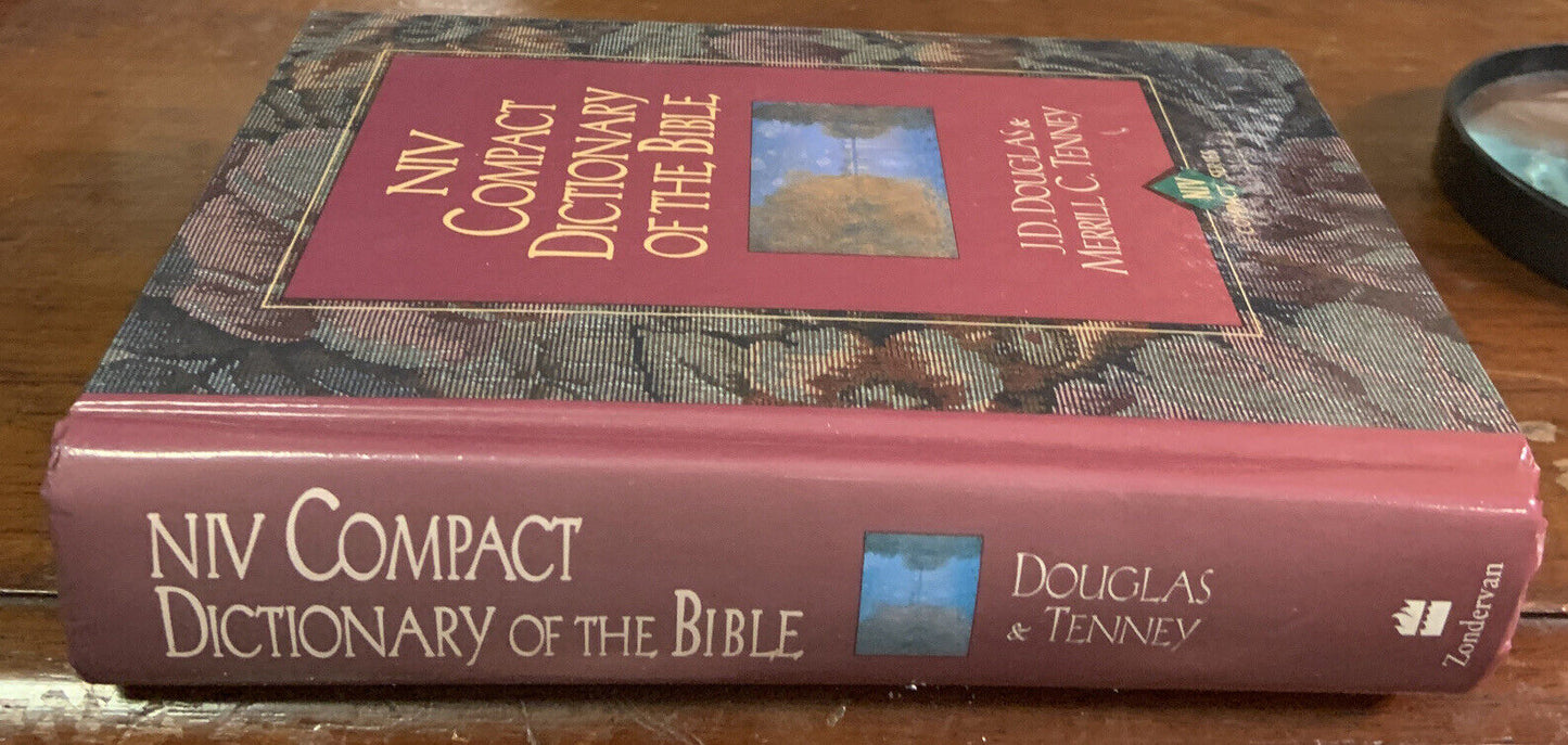 BIBLE NIV Compact DICTIONARY Of The BIBLE J D Douglas M C Tenney Gloss HC 1989