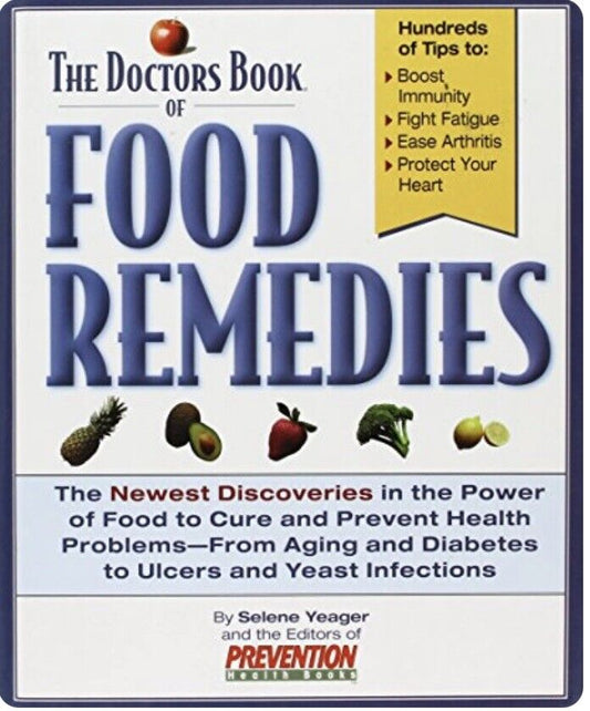 The Doctors Book of Food Remedies Selene Yeager HC Reference & Guide DICTIONARY