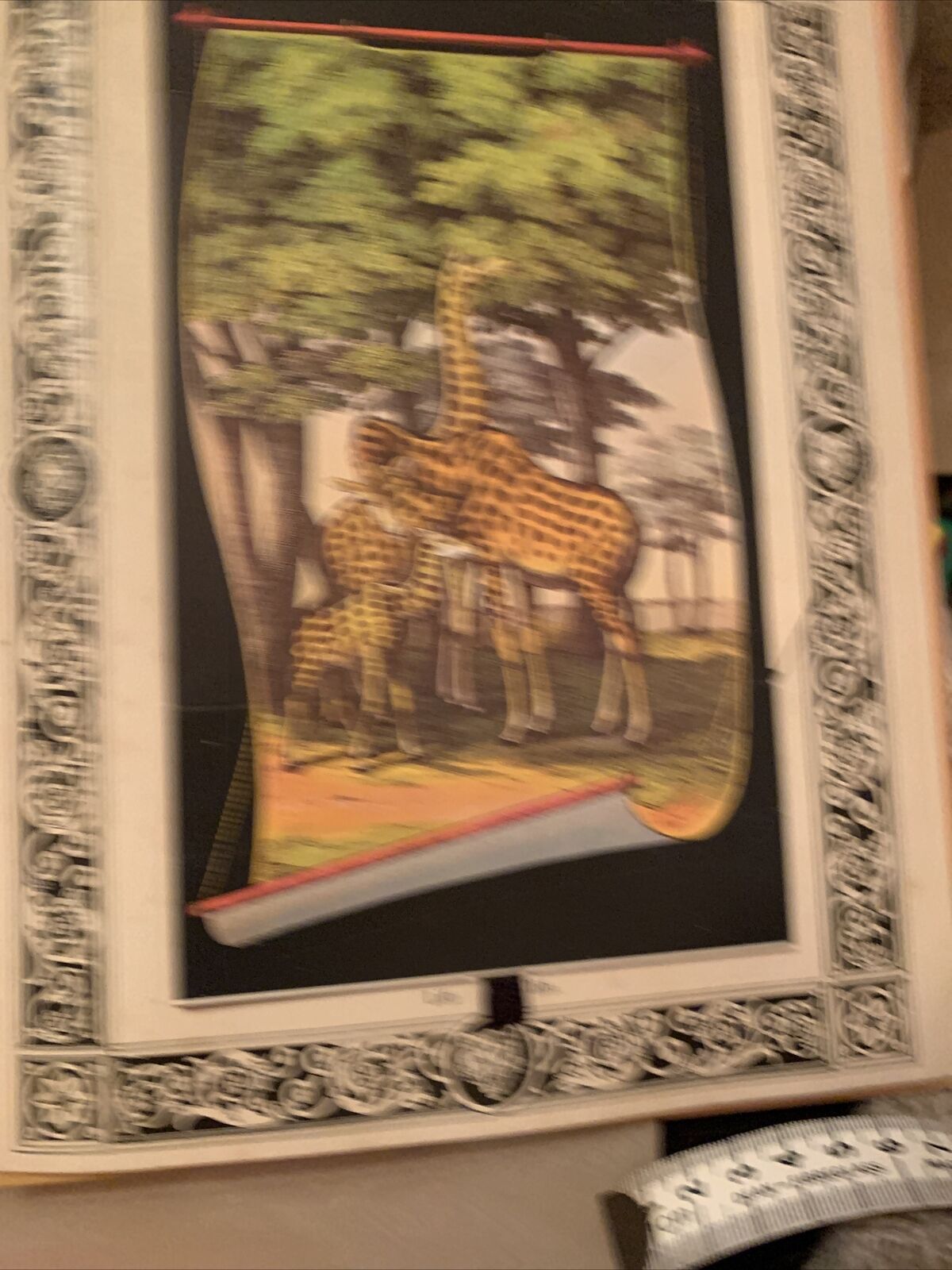 Vintage THE GREAT MENAGERIE An Adaptation Of The Antique POP-UP BOOK Anthea Bell