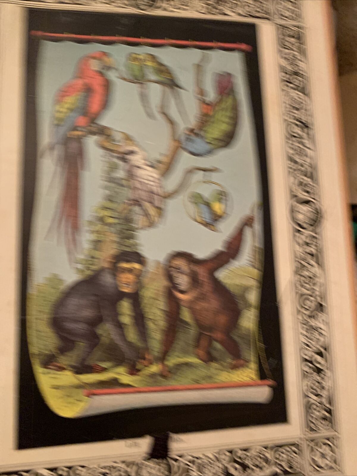 Vintage THE GREAT MENAGERIE An Adaptation Of The Antique POP-UP BOOK Anthea Bell
