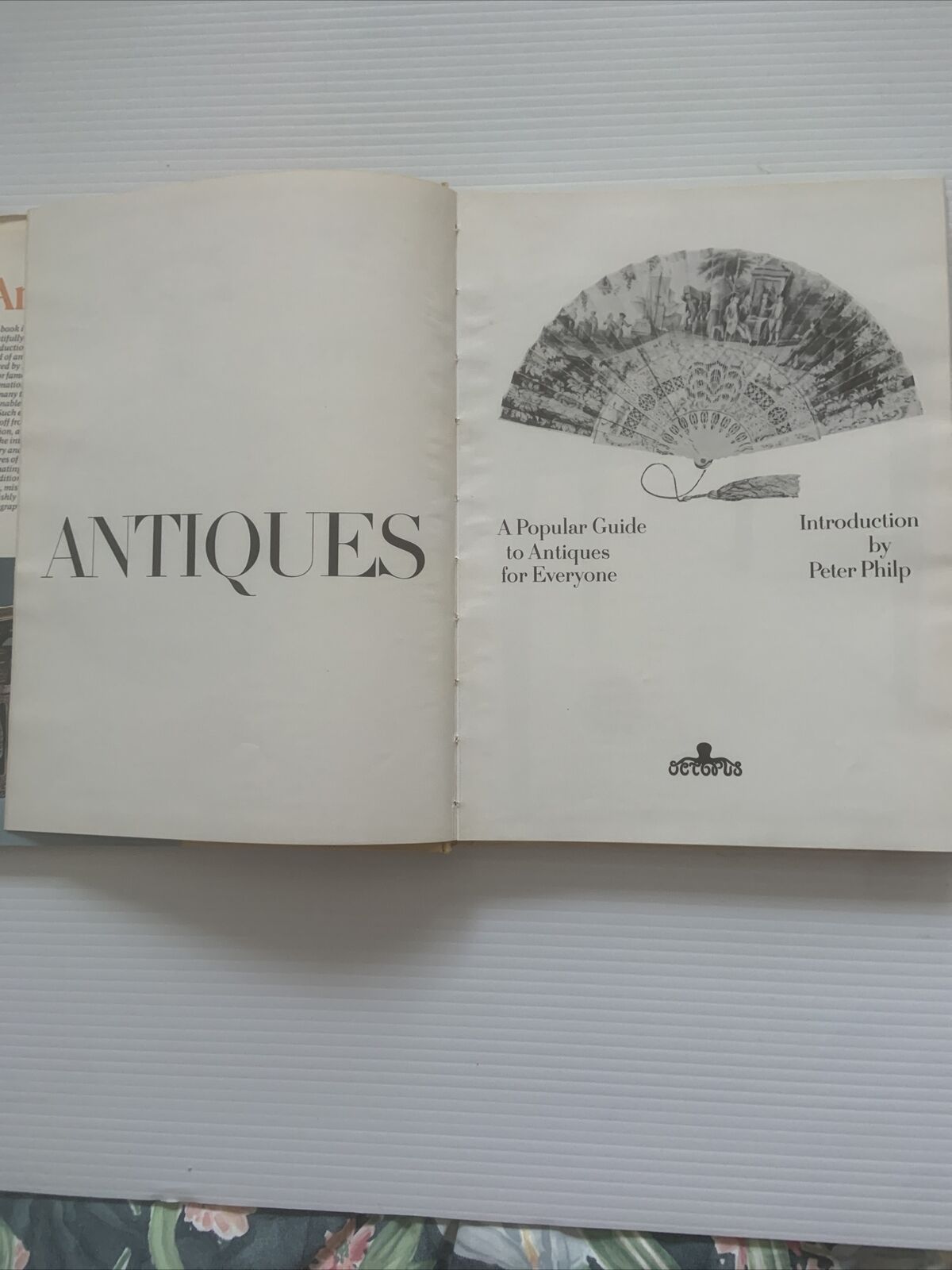ANTIQUES A POPULAR GUIDE TO ANTIQUES FOR EVERYONE By Peter Philp HC DJ