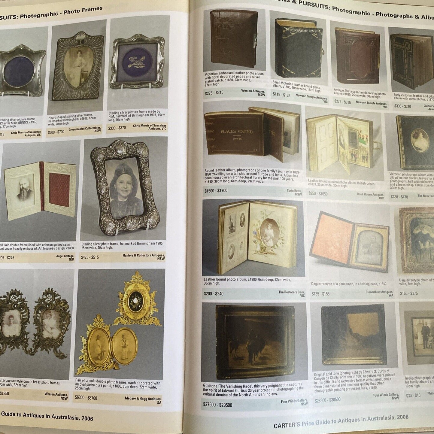CARTER'S Price Guide To Antiques In Australasia 2006 Edition LG HC Reference