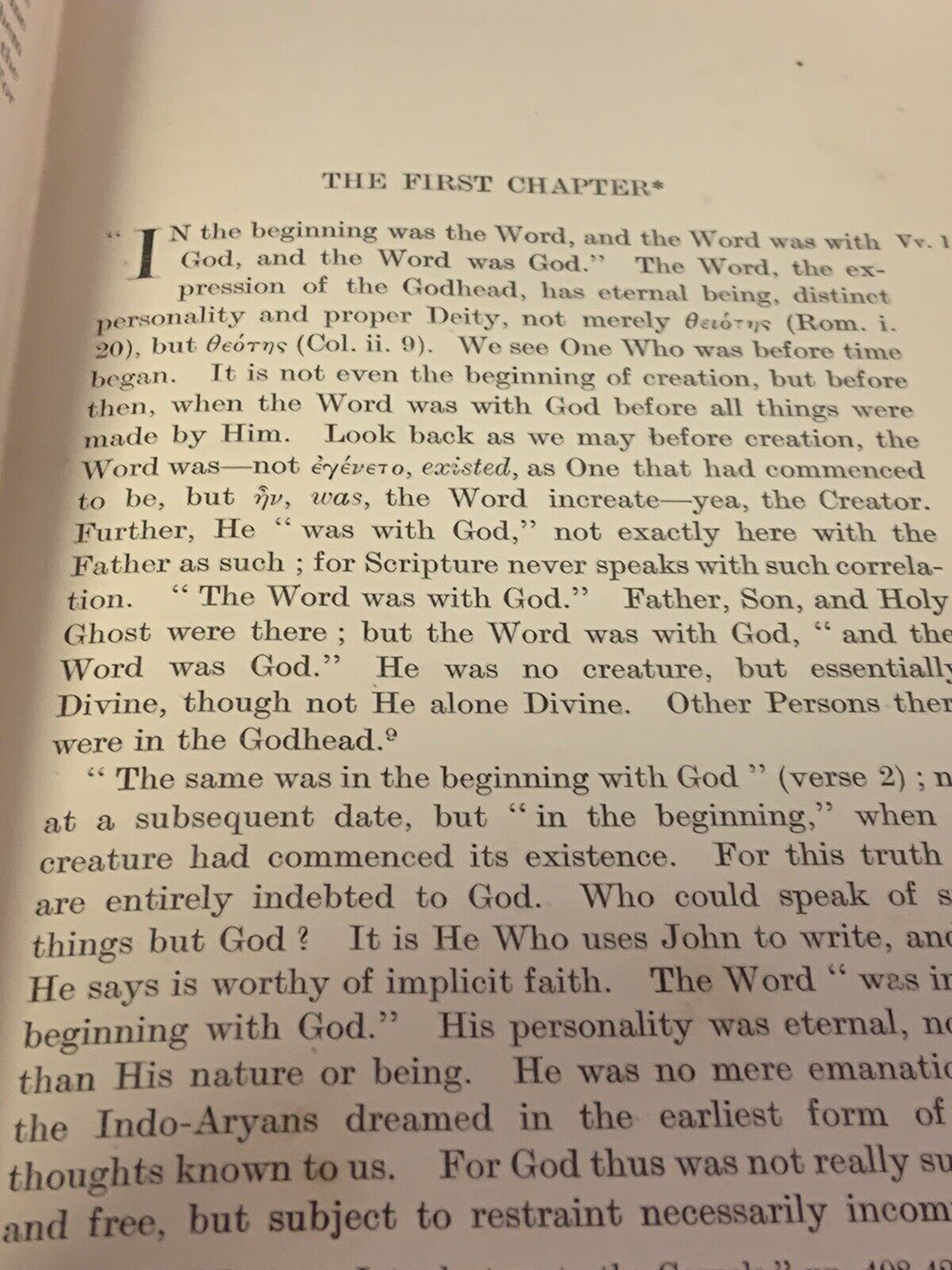 Antique 1908 The BIBLE Exposition of The Gospel of St John W Kelly E E Whitfield