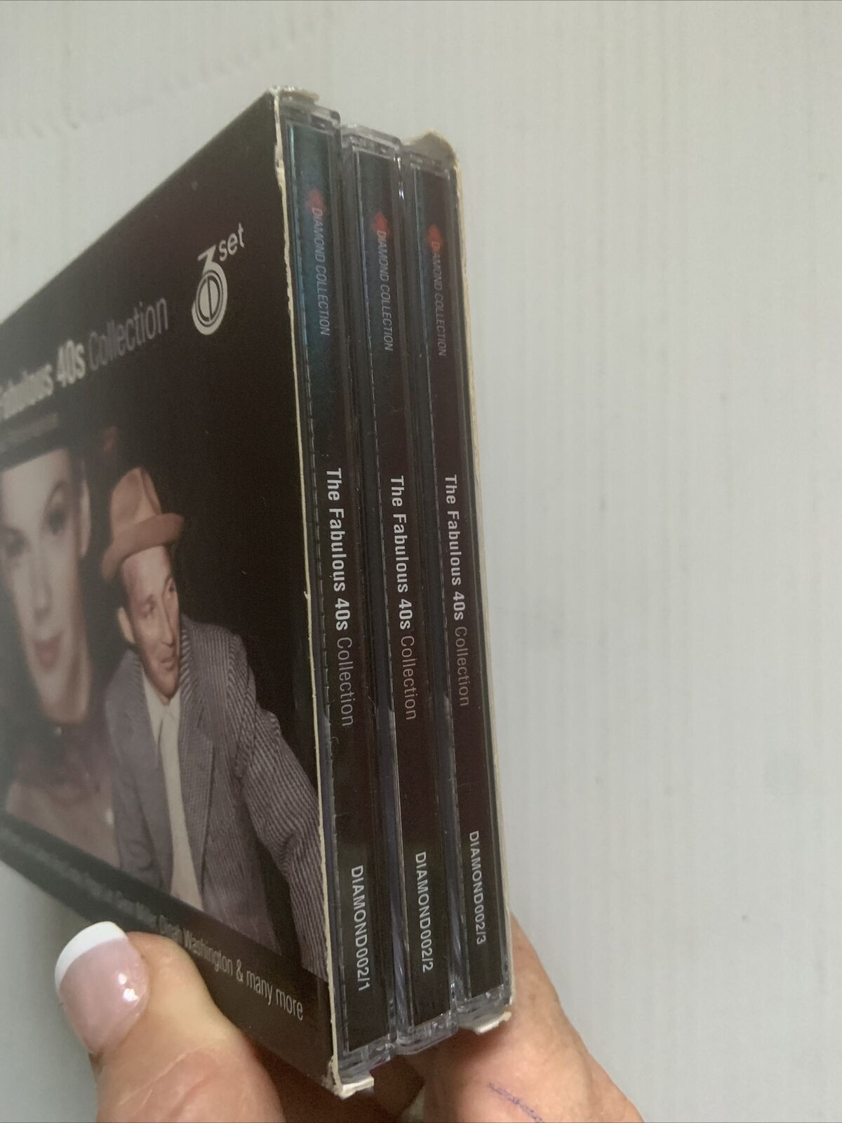 CD The Fabulous 40's Collection 60 Classic Performances 3 Disc Box Set 1940’s