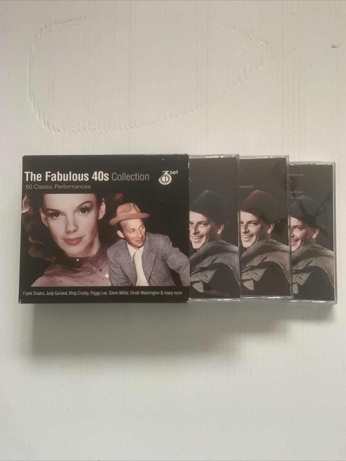 CD The Fabulous 40's Collection 60 Classic Performances 3 Disc Box Set 1940’s