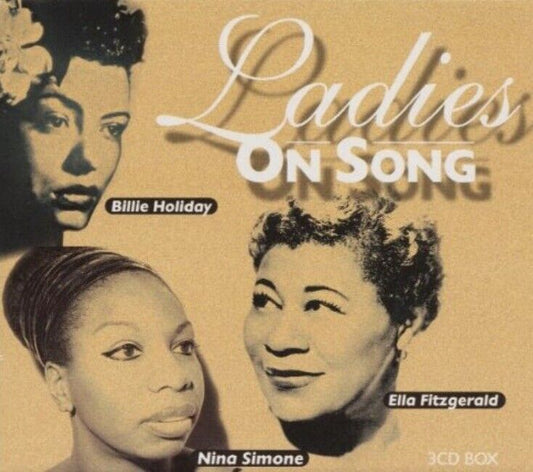 CD LADIES ON SONG JAZZ Billie Holliday Ella Fitzgerald Nina Simone 3 CD Box Set