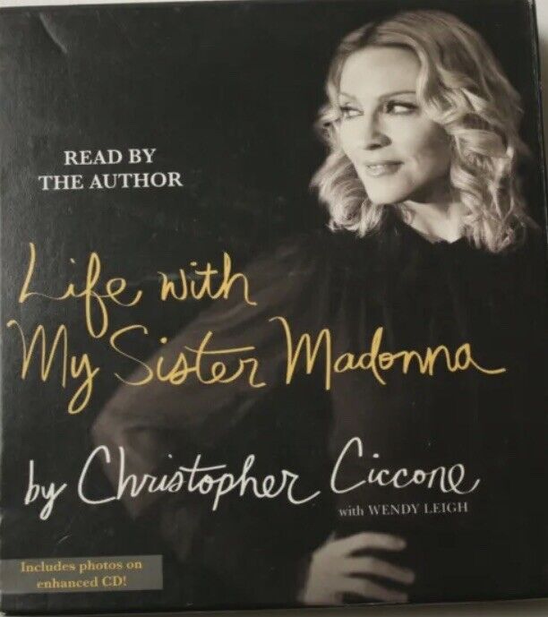 CD Life with My Sister MADONNA by Christopher Ciccone 5 Disc Audio Book 2008