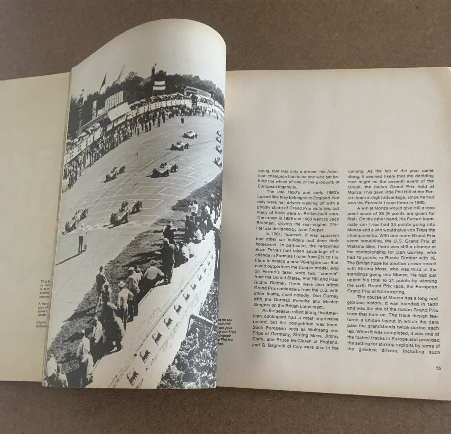 GREAT MOMENTS IN AUTO RACING by Irwin Stambler TV 969 PB 1969 First Edition PB