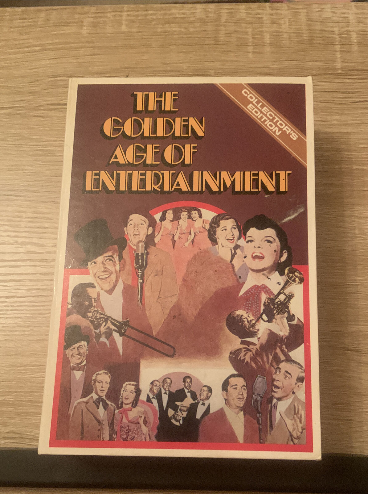 THE GOLDEN AGE OF ENTERTAINMENT 6 Audio Cassette Set TriFold Case Readers Digest